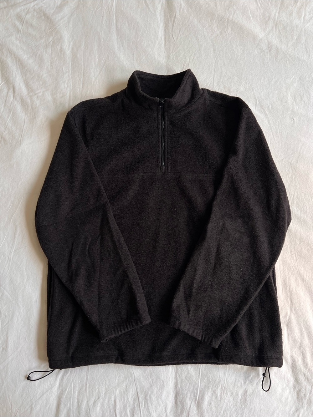 Penmans Vintage Black Half-Zip Fleece Pullover